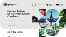 Programa de Formação em Direito da Sustentabilidade e ESG