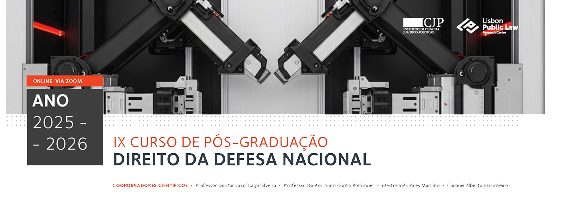 IX Curso de Pós-Graduação em Direito da Defesa Nacional