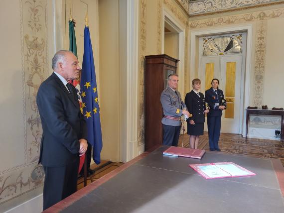 Tomada de posse de assessores militares