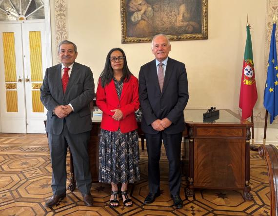 Procurador-Geral da República recebe coordenadora do grupo de trabalho para a reforma do setor da Justiça em Timor-Leste