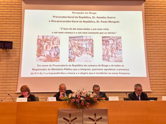 Visita de trabalho do Procurador-Geral da República à comarca de Braga