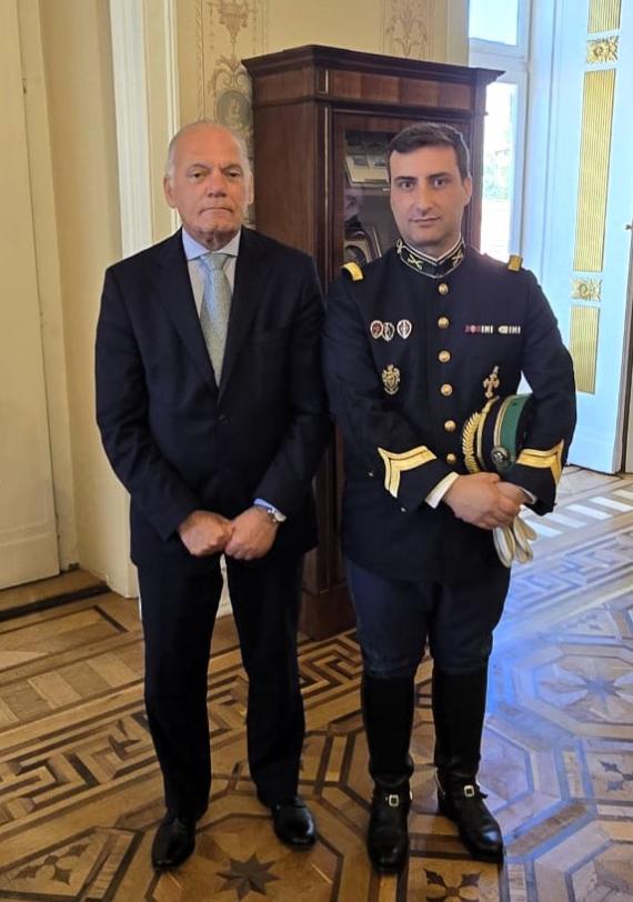 Tomada de posse de assessor militar