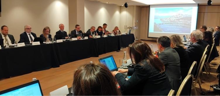 Reunião de trabalho com coordenadores de comarca