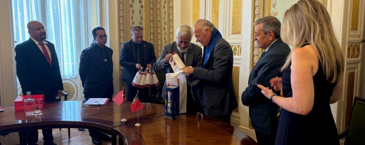 Visita do primeiro-ministro de Timor-Leste