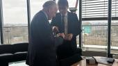 Procurador-Geral e Vice-Procurador-Geral visitam TEDH