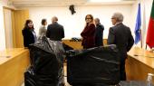 Visita à comarca de Leiria – edifícios afetados pela tempestade “Kristin”